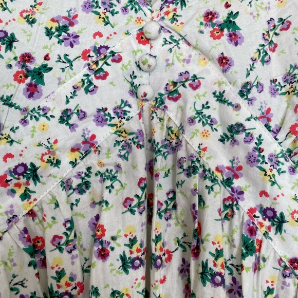 Mini Tea Dress in Floral Print - Picture 5 of 6